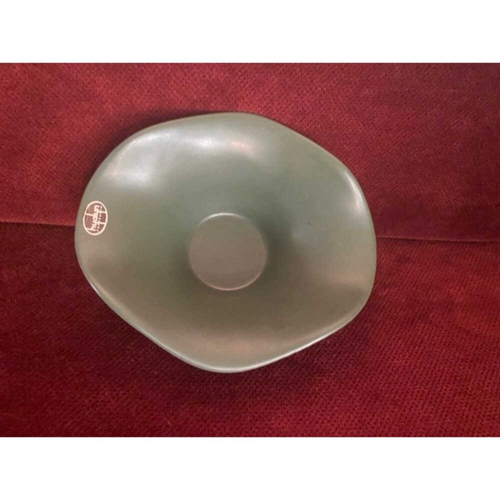 Hyalyn Matte Green Porcelain Bowl